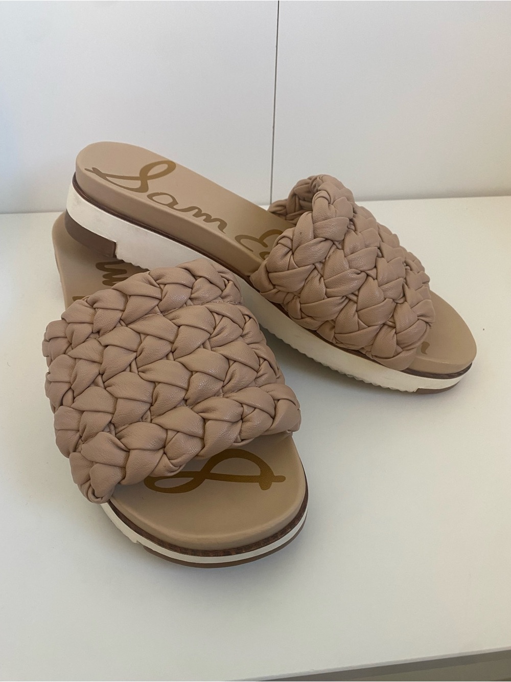 Sam Edelman Ainslie Braided Slide Sandals